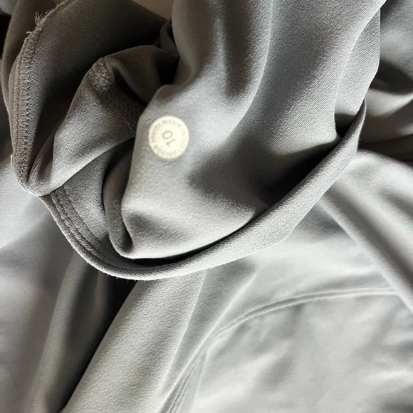 lululemon athletica Align Wide Leg Super-High Rise Crop 23” Rhino Grey -Size 10 - Picture 8 of 9